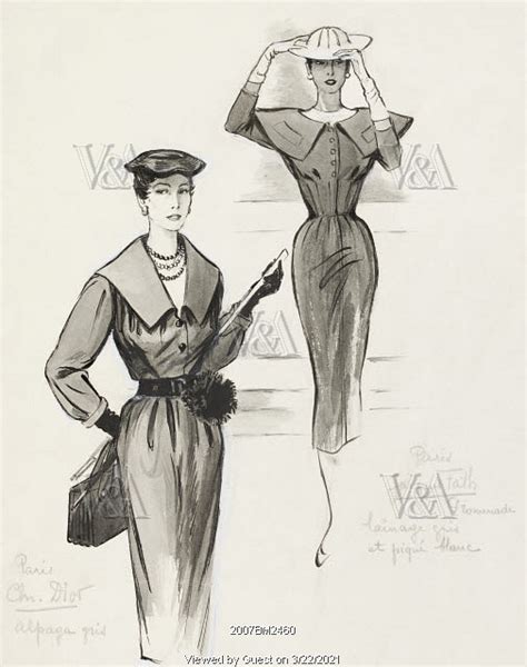 christian dior 1964|christian dior fashion sketches.